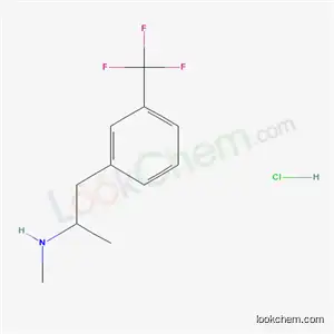 Molecular Structure of 56651-43-5 (N-methyl-1-[3-(trifluoromethyl)phenyl]propan-2-amine hydrochloride)