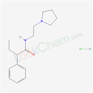 2-phenyl-N-(2-pyrrolidin-1-ylethyl)butanamide hydrochloride