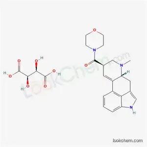 Molecular Structure of 63938-26-1 ((8beta)-6-methyl-8-(morpholin-4-ylcarbonyl)-9,10-didehydroergoline 2,3-dihydroxybutanedioate (salt))