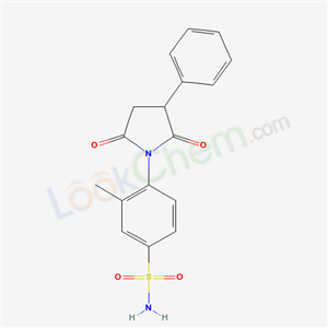 4-(2,5-DIOXO-3-PHENYL-1-PYRROLIDINYL)-3-METHYLBENZENESULFONAMIDE