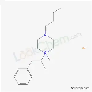 Molecular Structure of 67361-10-8 (4-butyl-1-methyl-1-(1-methyl-2-phenylethyl)piperazin-1-ium bromide)