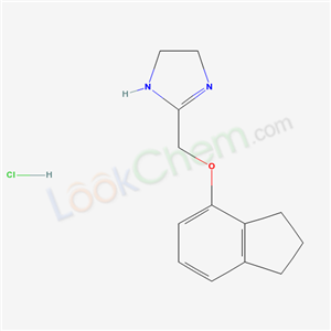 2-((4-Indanyloxy)methyl)-2-imidazoline hydrochloride