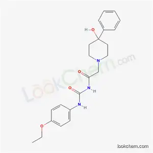 3-(p-Ethoxyphenyl)-1-((4-hydroxy-4-phenylpiperidino)acetyl)urea