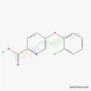 Molecular Structure of 72133-38-1 (5-(2-chlorophenoxy)pyridine-2-carboxylic acid)