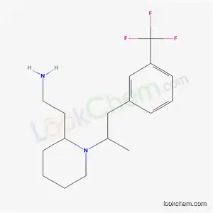 Molecular Structure of 73758-31-3 (2-[1-[1-[3-(trifluoromethyl)phenyl]propan-2-yl]-2-piperidyl]ethanamine)