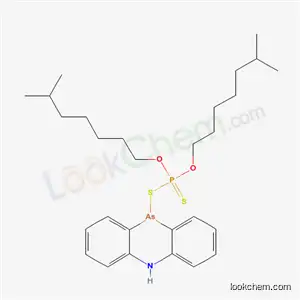 Molecular Structure of 73973-02-1 (10-({bis[(6-methylheptyl)oxy]phosphorothioyl}sulfanyl)-5,10-dihydrophenarsazine)