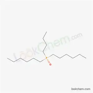 Molecular Structure of 73986-80-8 (Butyldihexylphosphine oxide)