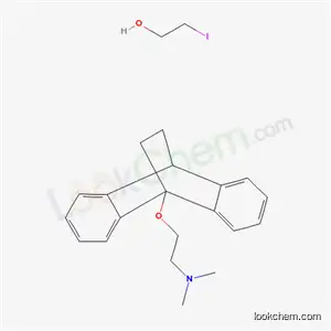 9,10-Ethanoanthracene, 9,10-dihydro-9-(2-dimethylaminoethoxy)-, 2-iodoethanolate