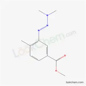 Molecular Structure of 76765-19-0 (methyl 3-[(1E)-3,3-dimethyltriaz-1-en-1-yl]-4-methylbenzoate)
