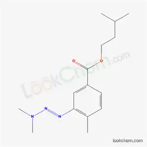 Molecular Structure of 76765-26-9 (3-methylbutyl 3-[(1E)-3,3-dimethyltriaz-1-en-1-yl]-4-methylbenzoate)