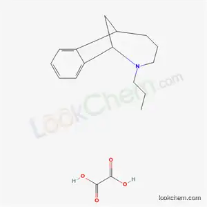 Molecular Structure of 76777-01-0 (2-propyl-1,2,3,4,5,6-hexahydro-1,6-methano-2-benzazocine ethanedioate)