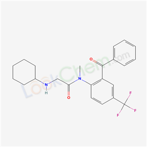 N~2~-cyclohexyl-N-methyl-N-[2-(phenylcarbonyl)-4-(trifluoromethyl)phenyl]glycinamide