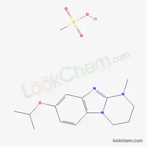 Pyrimido(1,2-a)benzimidazole, 1,2,3,4-tetrahydro-8-isopropoxy-1-methyl-, methanesulfonate