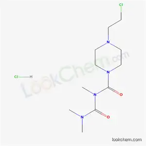 Molecular Structure of 80712-54-5 (4-(2-chloroethyl)-N-(dimethylcarbamoyl)-N-methylpiperazine-1-carboxamide hydrochloride)