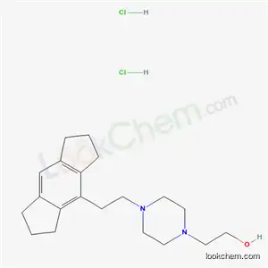 Molecular Structure of 82875-66-9 (1-(2-(s-Hydrindacen-4-yl)ethyl)-4-(2-hydroxyethyl)piperazine dihydroch loride hemihydrate)
