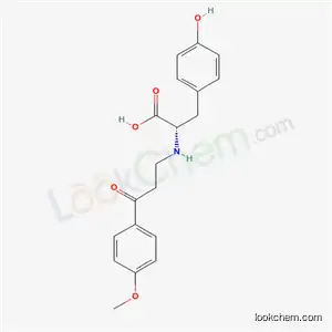 Molecular Structure of 85975-31-1 (N-[3-(4-methoxyphenyl)-3-oxopropyl]-L-tyrosine)