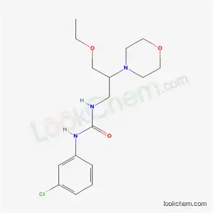 N-(3-Chlorophenyl)-N'-(3-ethoxy-2-(4-morpholinyl)propyl)urea