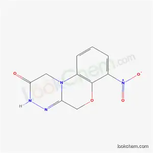 (1,2,4)Triazino(3,4-c)(1,4)benzoxazin-2(1H)-one, 3,5-dihydro-7-nitro-
