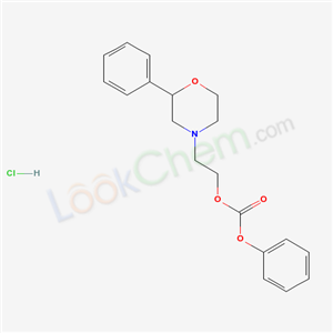 Carbonic acid, phenyl 2-(2-phenyl-4-morpholinyl)ethyl ester, hydrochloride