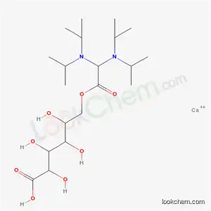 calcium 6-[2,2-bis(dipropan-2-ylamino)acetyl]oxy-2,3,4,5-tetrahydroxy-hexanoic acid