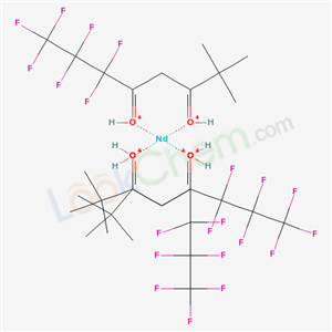 6,6,7,7,8,8,8-heptafluoro-2,2-dimethyl-octane-3,5-dione; neodymium