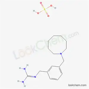 Guanidine, (3-(hexahydro-1(2H)-azocinylmethyl)benzyl)-, sulfate
