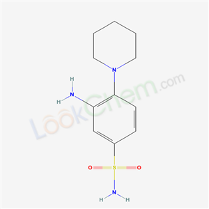 3-amino-4-(1-piperidyl)benzenesulfonamide cas  41817-98-5