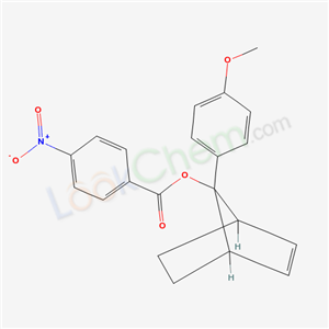Bicyclo[2.2.1]hept-2-en-7-ol, 7- (4-methoxyphenyl)-, 4-nitrobenzoate cas  56954-73-5