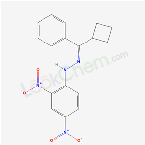 N-[(cyclobutyl-phenyl-methylidene)amino]-2,4-dinitro-aniline cas  5231-85-6