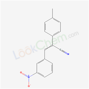 3-(3-(hydroxy(oxido)amino)phenyl)-2-(4-methylphenyl)acrylonitrile cas  86710-08-9