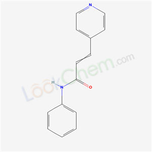 N-phenyl-3-pyridin-4-yl-prop-2-enamide cas  20745-51-1