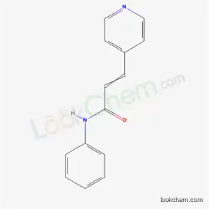 Molecular Structure of 20745-51-1 (N-phenyl-3-(pyridin-4-yl)prop-2-enamide)
