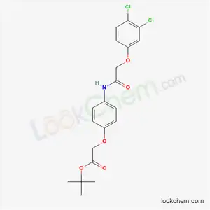 Molecular Structure of 20768-30-3 (tert-butyl (4-{[(3,4-dichlorophenoxy)acetyl]amino}phenoxy)acetate)