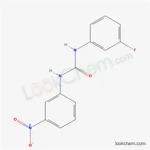 Molecular Structure of 13141-80-5 (1-(3-fluorophenyl)-3-(3-nitrophenyl)urea)