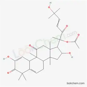 Molecular Structure of 38308-89-3 (2,16,25-trihydroxy-9,10,14-trimethyl-1,11,22-trioxo-4,9-cyclo-9,10-secocholesta-2,5,23-trien-20-yl acetate)