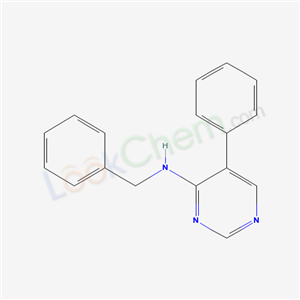 N-benzyl-5-phenyl-pyrimidin-4-amine cas  60122-84-1