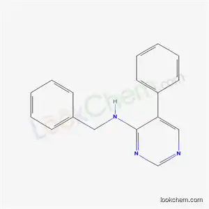 Molecular Structure of 60122-84-1 (N-benzyl-5-phenylpyrimidin-4-amine)