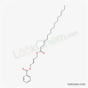 Molecular Structure of 59863-55-7 (4-(hexadecanoyloxy)but-2-en-1-yl benzoate)