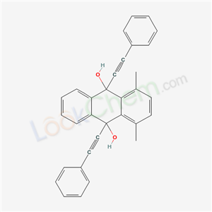 1,4-dimethyl-9,10-bis(2-phenylethynyl)anthracene-9,10-diol cas  53183-33-8