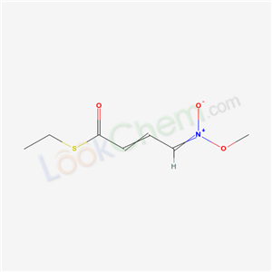 3-ethylsulfanylcarbonylprop-2-enylidene-methoxy-oxido-azanium cas  60951-79-3