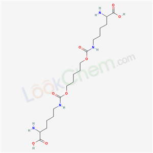 2-amino-6-[5-[(5-amino-5-carboxy-pentyl)carbamoyloxy]pentoxycarbonylamino]hexanoic acid cas  63147-39-7