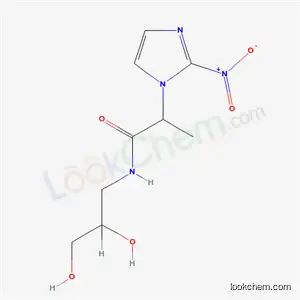Molecular Structure of 81892-68-4 (N-(2,3-dihydroxypropyl)-2-(2-nitro-1H-imidazol-1-yl)propanamide)