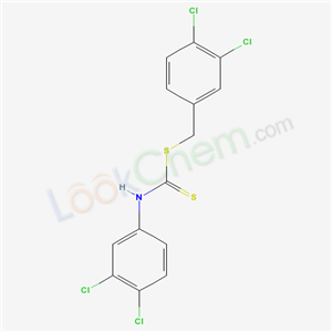 N-(3,4-dichlorophenyl)-1-[(3,4-dichlorophenyl)methylsulfanyl]methanethioamide cas  58045-17-3