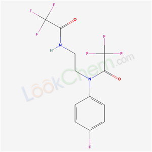 2,2,2-trifluoro-N-(4-fluorophenyl)-N-[2-[(2,2,2-trifluoroacetyl)amino]ethyl]acetamide cas  80007-95-0