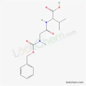 Molecular Structure of 51782-89-9 (N-[(benzyloxy)carbonyl]-N-methylglycylvaline)
