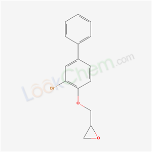 2-[(2-bromo-4-phenyl-phenoxy)methyl]oxirane cas  18966-15-9