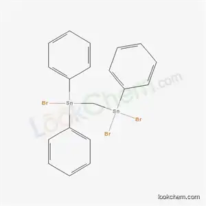 Molecular Structure of 90760-42-2 (dibromo{[bromo(diphenyl)stannanyl]methyl}phenylstannane)