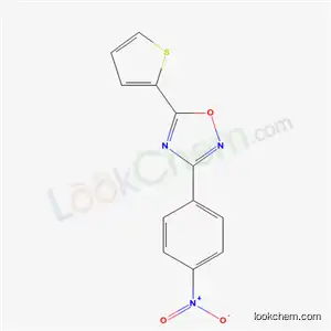 Molecular Structure of 54608-96-7 (3-(4-Nitrophenyl)-5-(thiophen-2-yl)-1,2,4-oxadiazole)