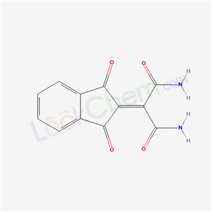 2-(1,3-dioxoinden-2-ylidene)propanediamide cas  64672-85-1