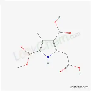 2-(carboxymethyl)-5-methoxycarbonyl-4-methyl-1H-pyrrole-3-carboxylic acid
